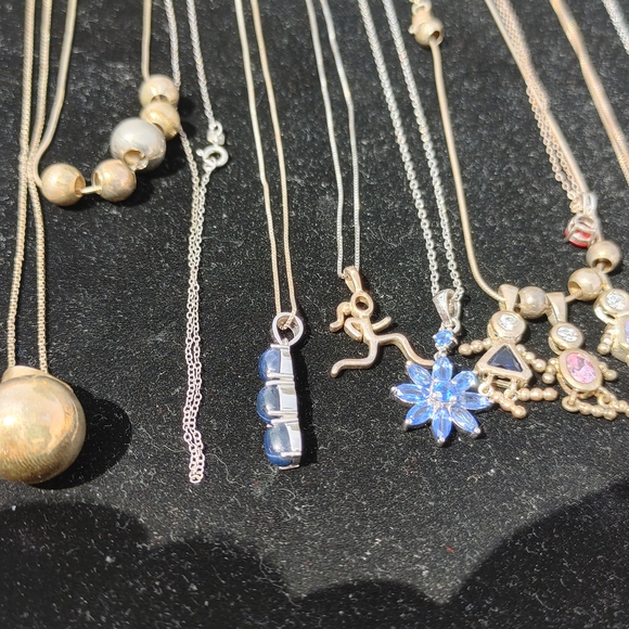 Jewelry - Gold and Silver Pendant Necklace Collection